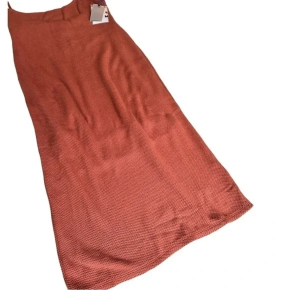 NWT Simon Miller “Zimmi” Midi Dress in Terracotta Brown Neutral Color - Picture 5 of 13